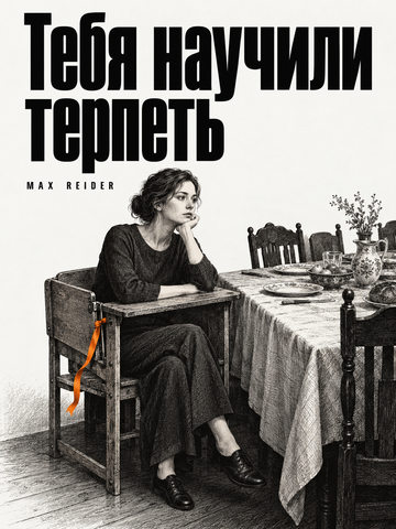 Обложка: Тебя научили терпеть