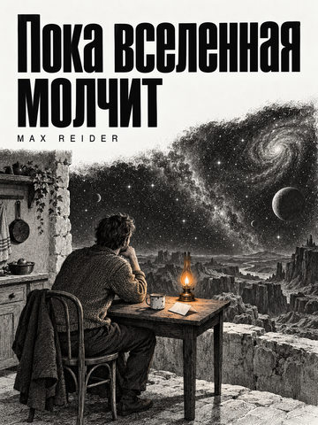 Обложка: Пока вселенная молчит
